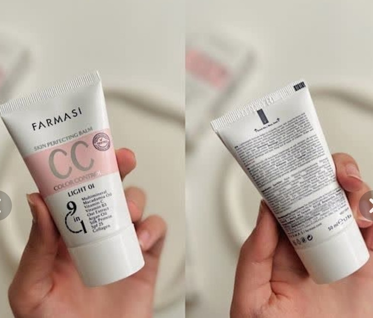 سی سی کرم SPF 25 شماره ۲ حجم ۵۰ میل