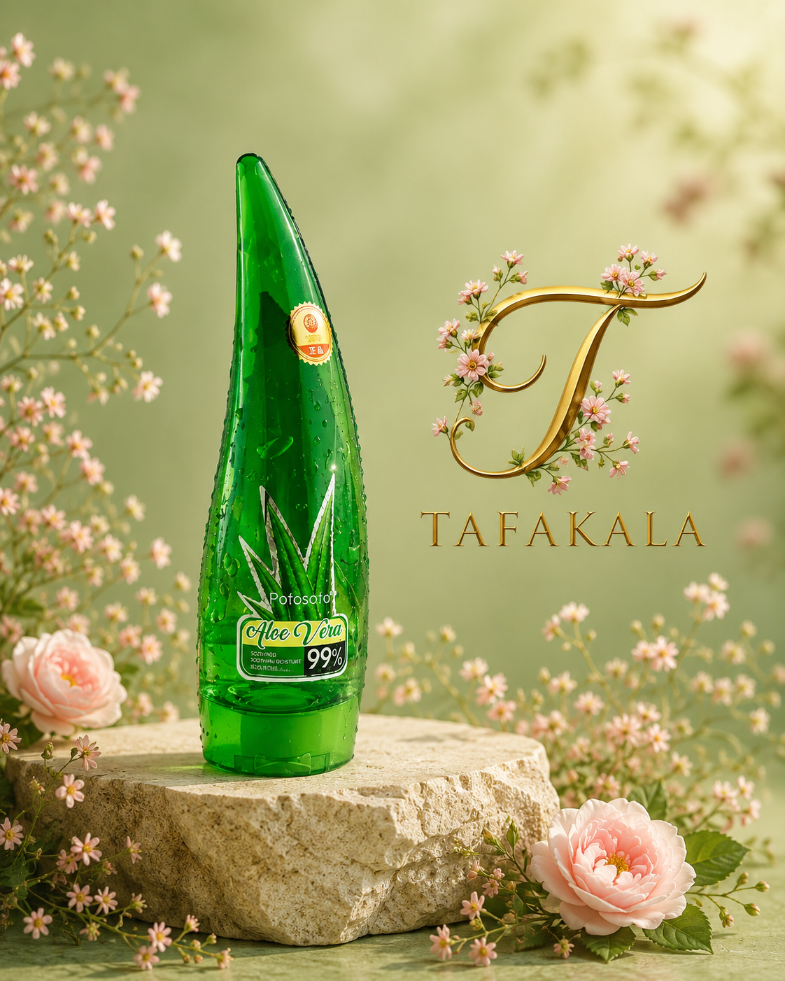ژل شاخکی آبرسان آلوئه ورا میس مایس 99درصدبه قیمت عمده وهمکاری