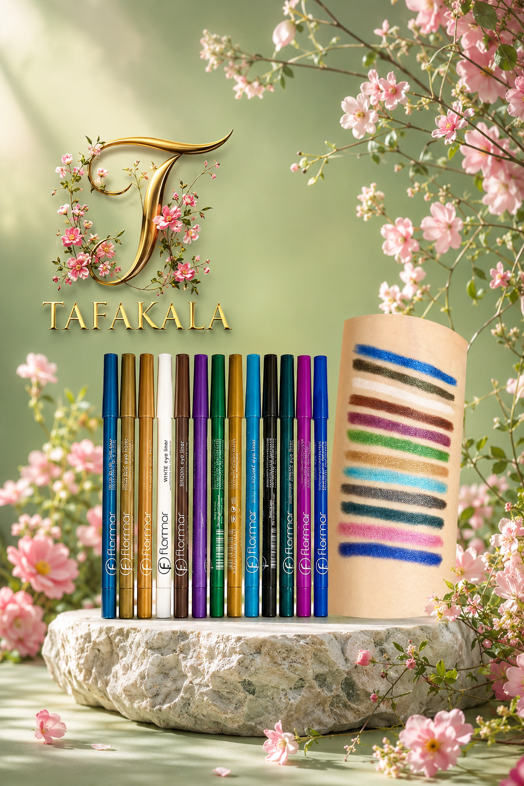 خط چشم شمعی رنگی اورجینال