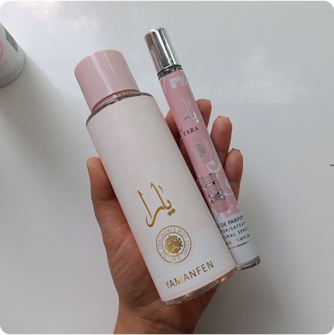 ست بادی اسپلش و عطر قلمی یارا